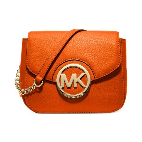 michael kors small orange purse|Michael Kors orange crossbody.